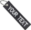 Remove Before Flight Embroidered Key Chains A Perfect Blend of Style and Durability